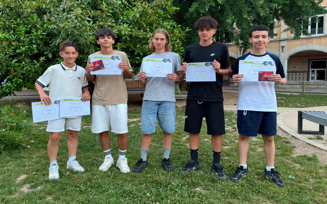 NOS U14 RÉCOMPENSÉS