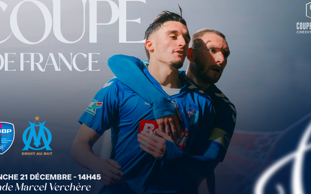 Le FBBP01 recevra l’Olympique de Marseille.